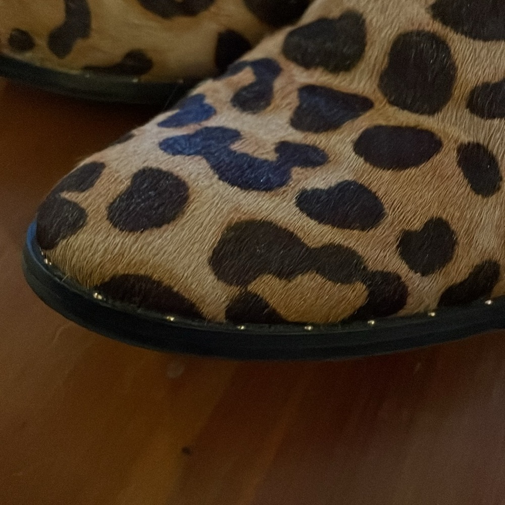 Leopard Print Booties - image 3